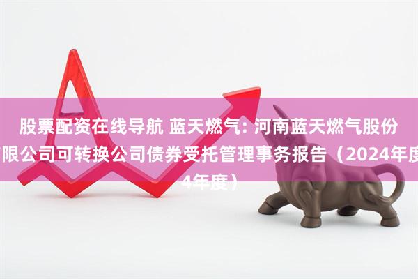 股票配资在线导航 蓝天燃气: 河南蓝天燃气股份有限公司可转换公司债券受托管理事务报告（2024年度）